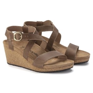 Sibyl Ring-Buckle | Oiled Leather | Cognac