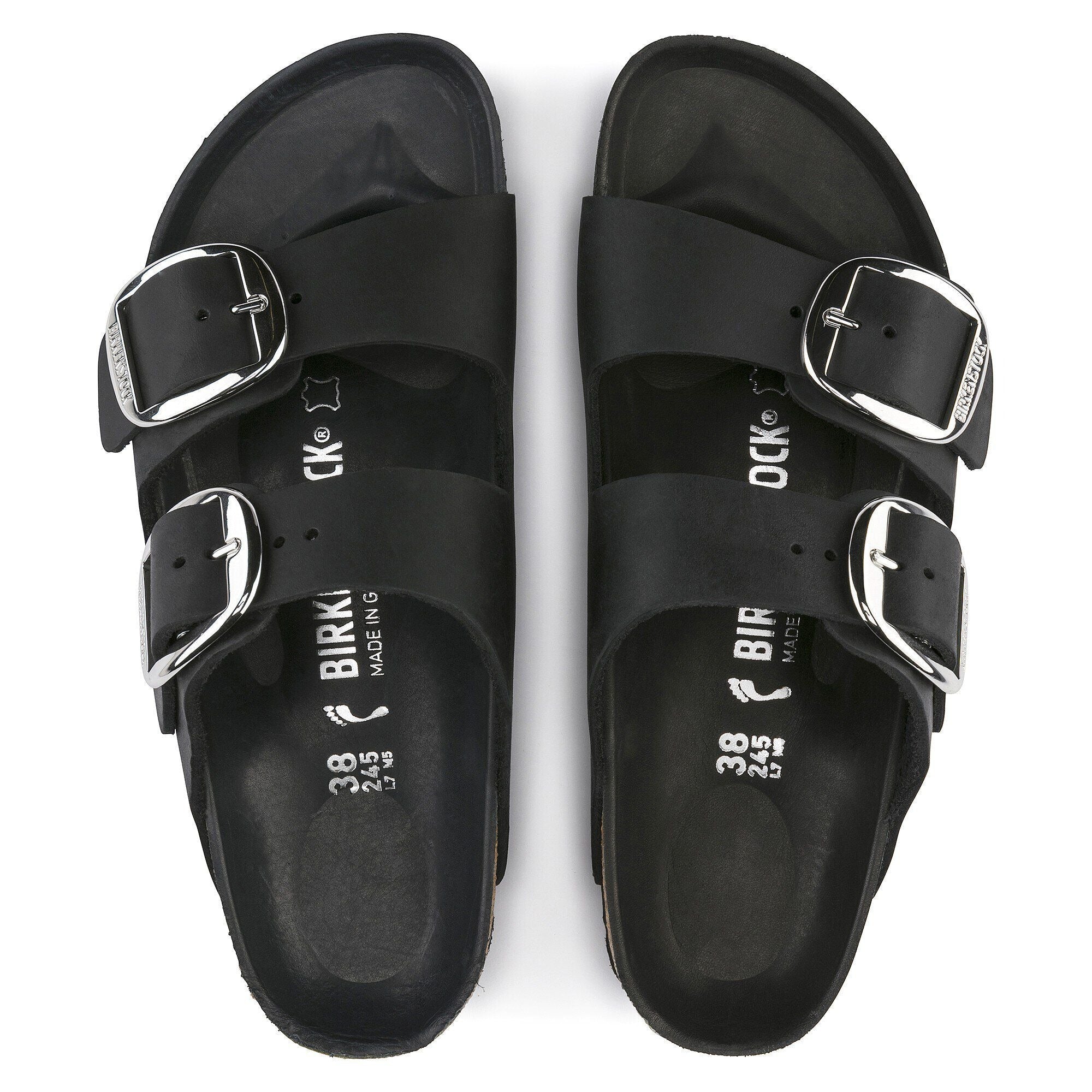 Arizona Big Buckle | Oiled Leather | Black - Image 4