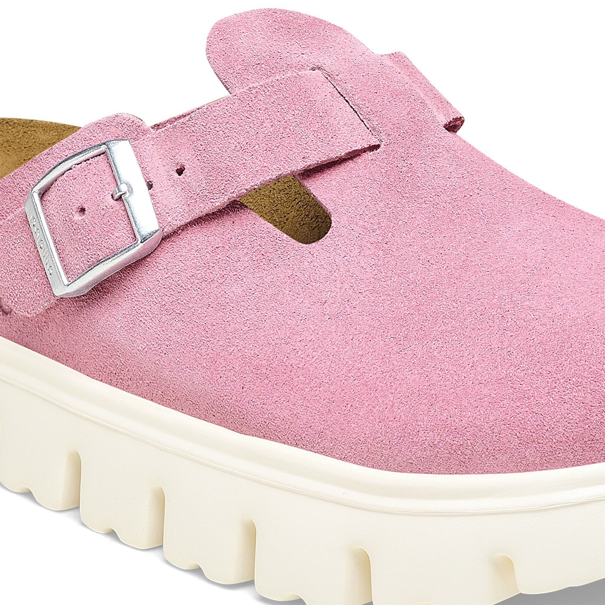 Boston Chunky | Suede | Candy Pink - Image 8