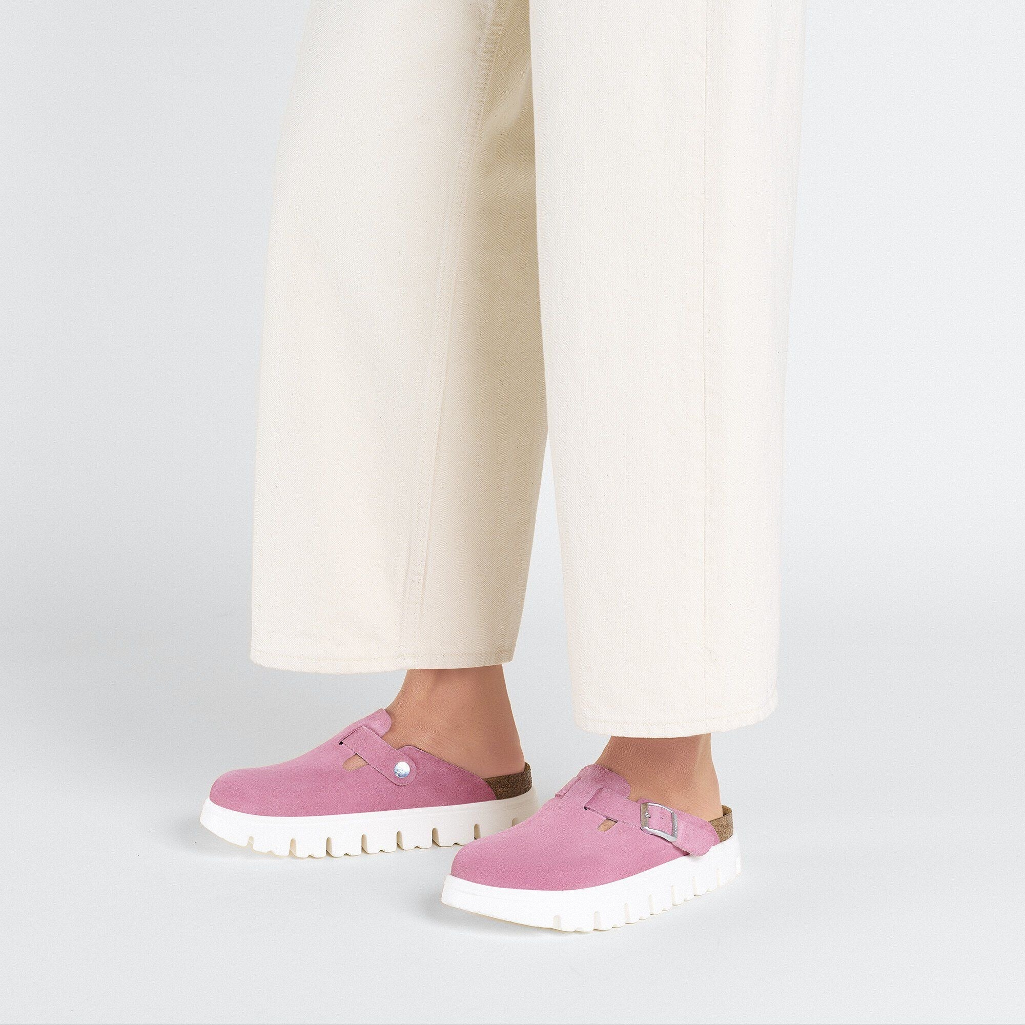Boston Chunky | Suede | Candy Pink - Image 2