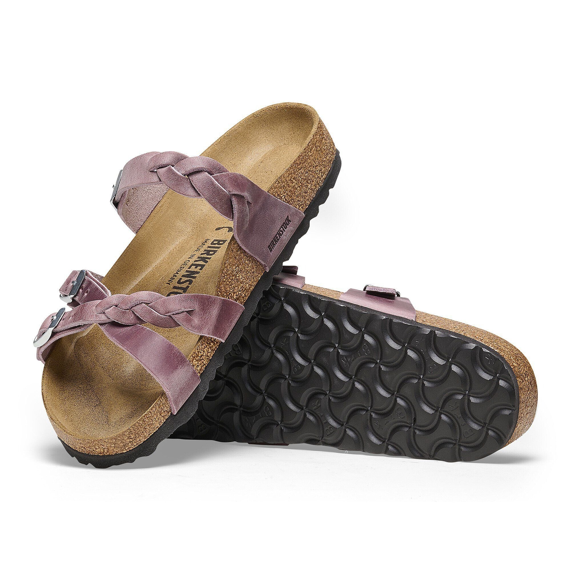 Franca Braided | Oiled Leather | Lavender - Image 5