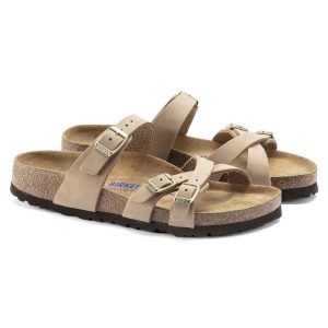 Franca | Soft Footbed | Nubuck Leather | Sandcastle
