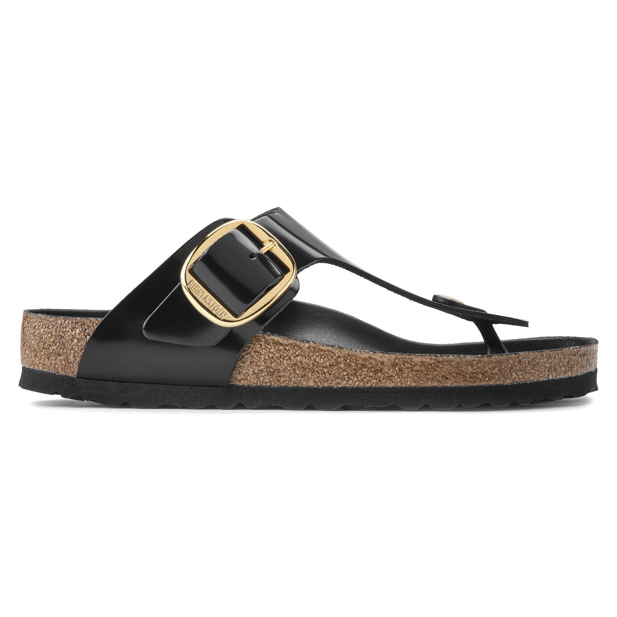 Gizeh Big Buckle | High-Shine Patent Leather | Black - Image 5