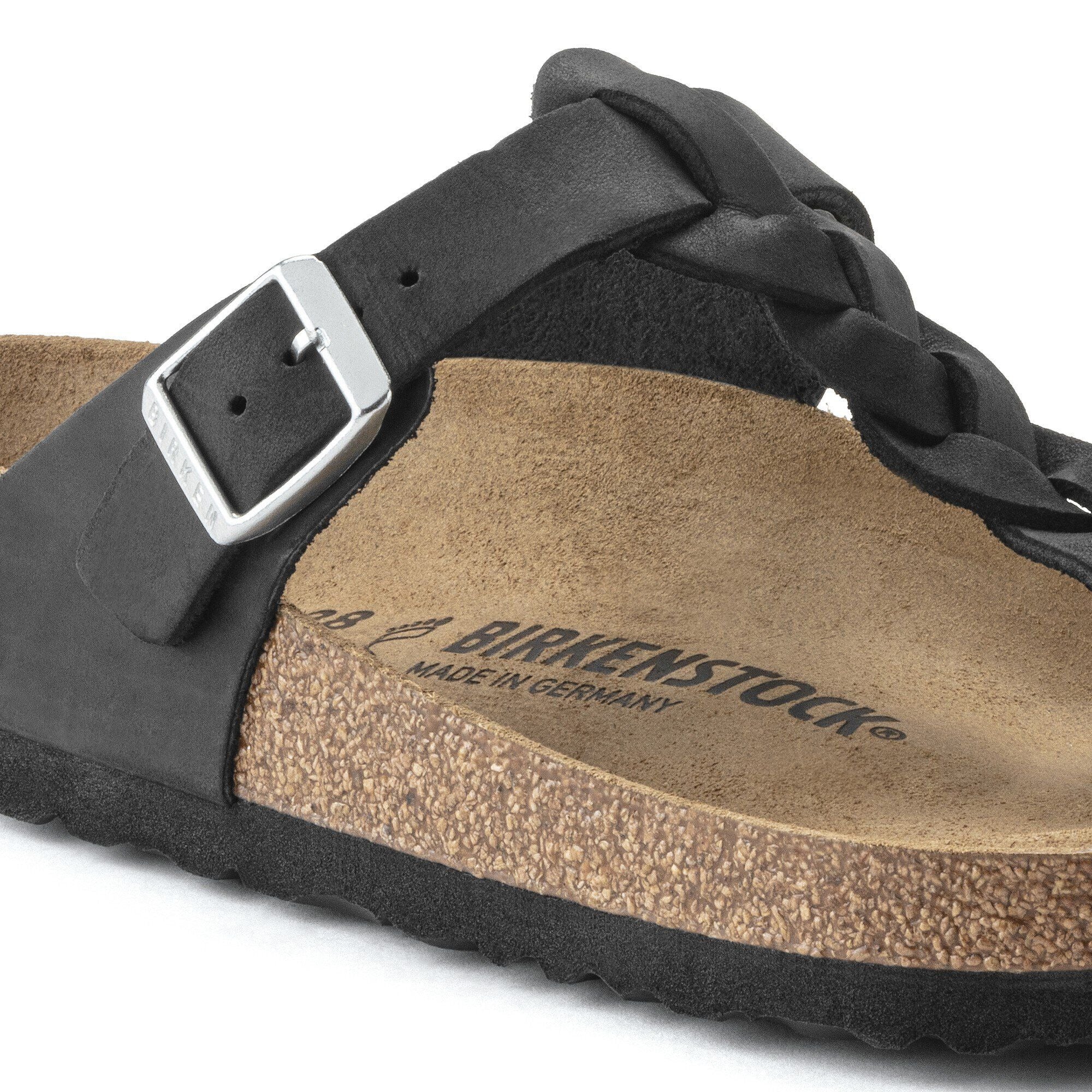 Gizeh Braided | Oiled Leather | Black - Image 7