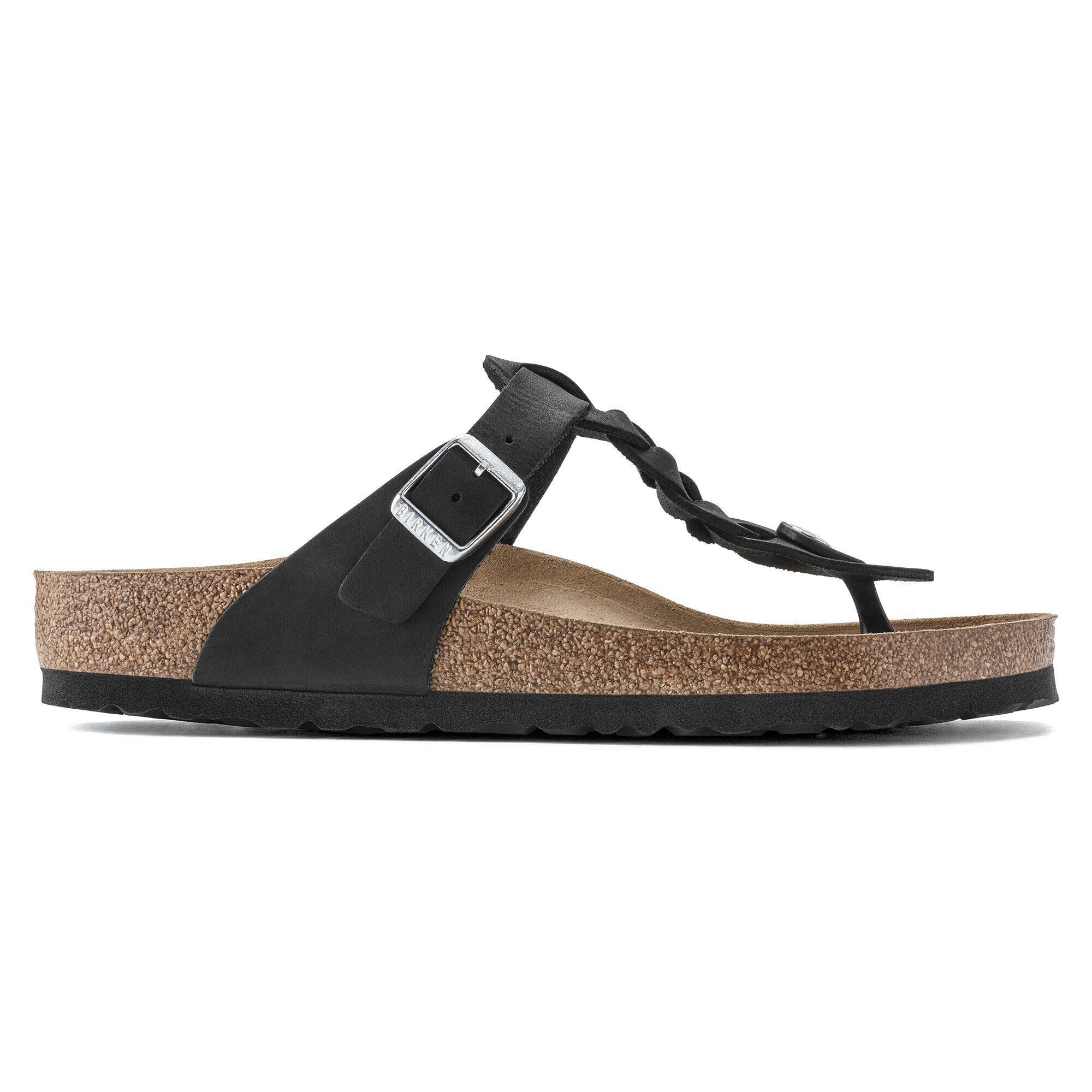 Gizeh Braided | Oiled Leather | Black - Image 5