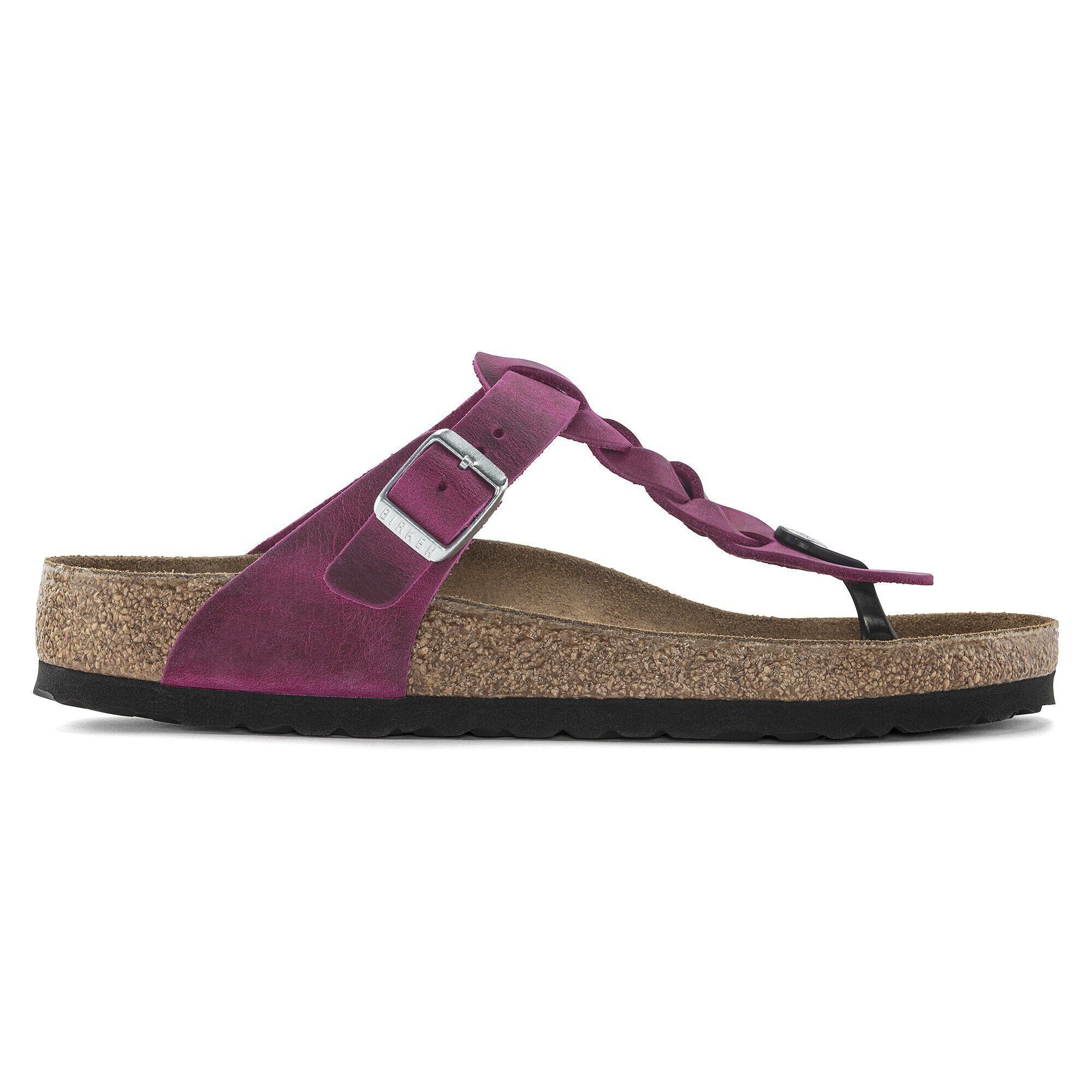 Gizeh Braided | Oiled Leather | Festival Fuchsia - Image 5