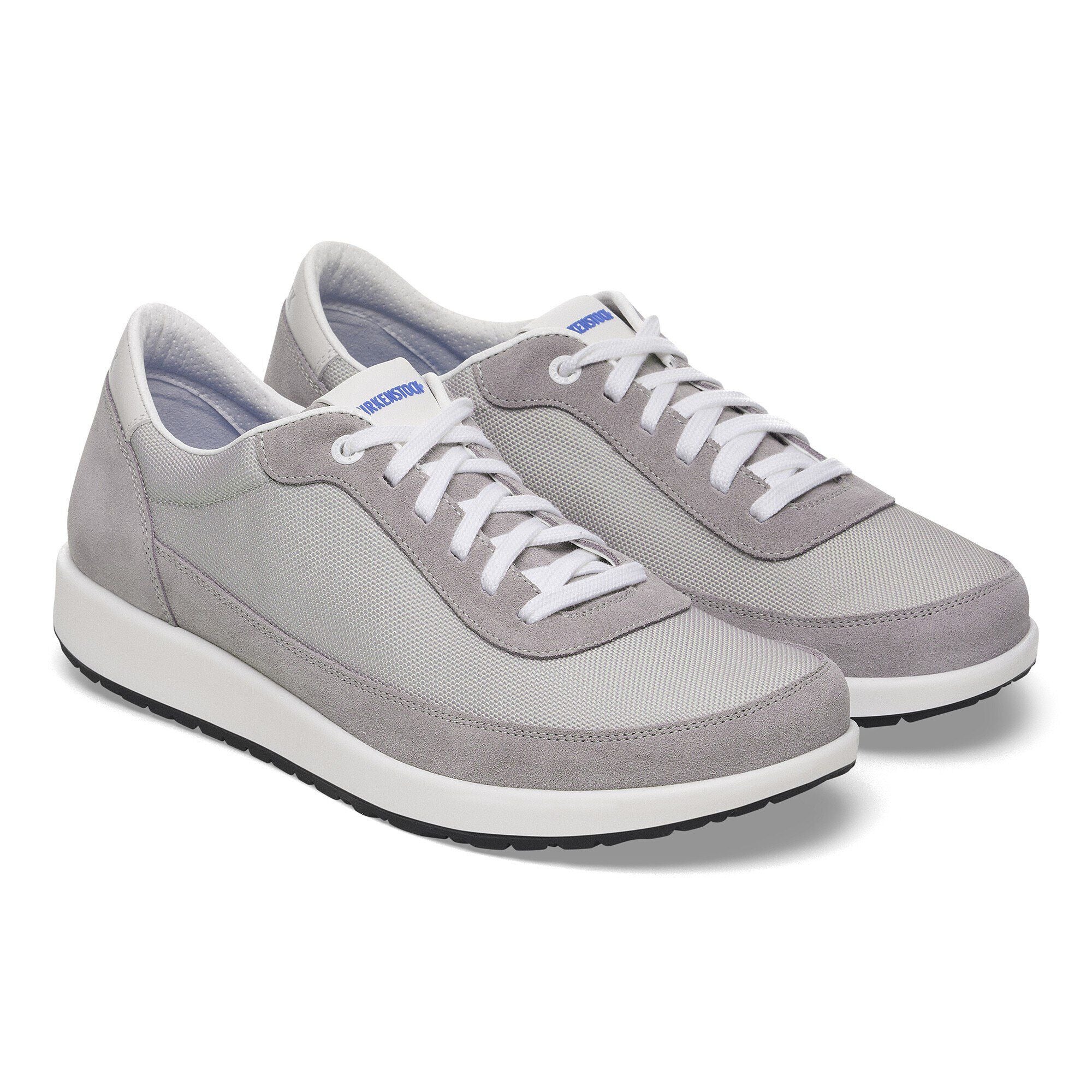Honnef City | Suede/Textile | Whale Gray/Stone Coin