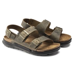 Milano Crosstown | Oiled Leather | Faded Khaki